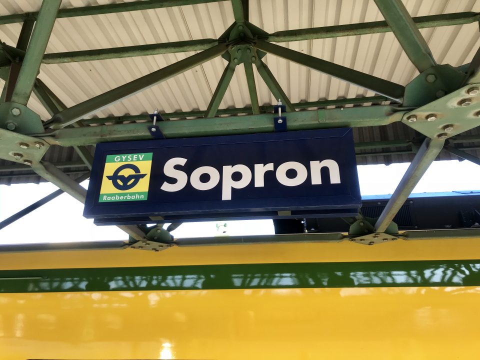 Sopron train station 