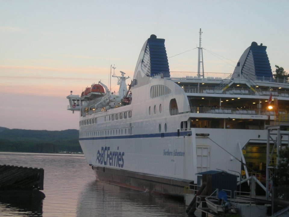 BC Ferries, Inside Passage